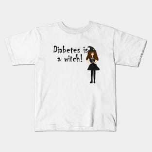 Diabetes is a Witch! Kids T-Shirt